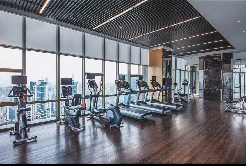 瀚森大厦 地铁1号线【罗宝线】与地铁10号线【坂田线】岗厦地铁站 D出口 健身房