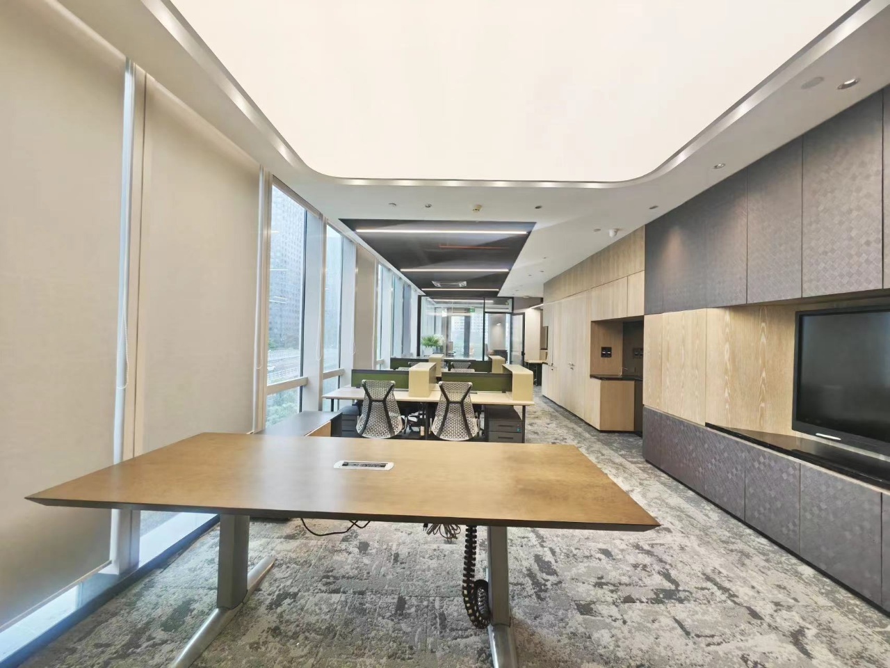 大中华国际金融中心【大中华IFC】岗厦北站【深圳之眼】豪华装修 全办公家私 出租 装修图片