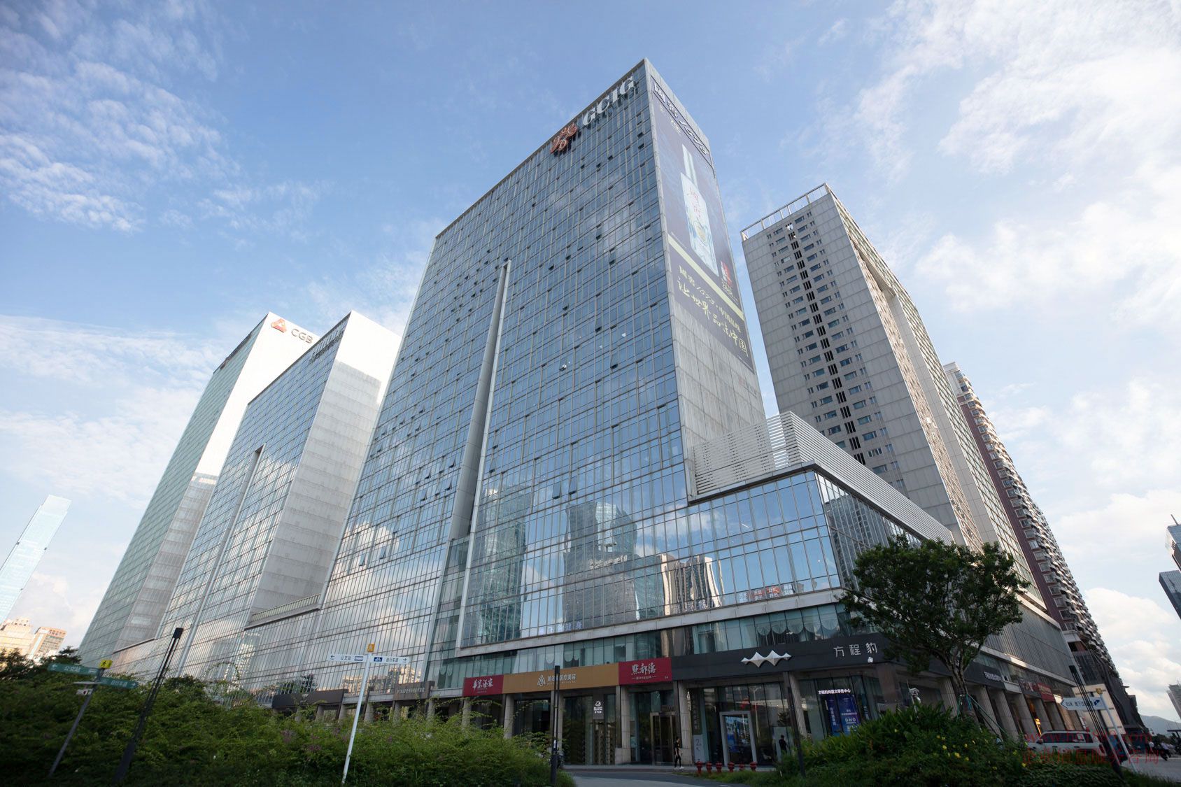岗厦北站【深圳之眼】大中华国际金融中心【大中华IFC】外观